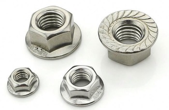 Hexagon Nuts With Flange DIN 6923
