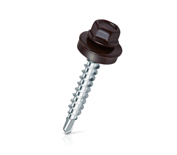 Hex Washer Head Self Drilling Screw with EPDM Bonded Washer